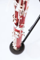 K&M 150/1 Bassoon Stand, Black, 2-Piece Folding Design, Height 700-1,200 mm, Steel