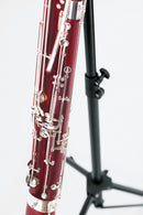 K&M 150/1 Bassoon Stand, Black, 2-Piece Folding Design, Height 700-1,200 mm, Steel