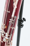 K&M 150/1 Bassoon Stand, Black, 2-Piece Folding Design, Height 700-1,200 mm, Steel