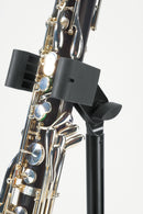 K&M 15060 Bass Clarinet Stand, Black, 2-Piece Folding Design, Height 700-1,200 mm, Steel