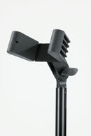 K&M 15060 Bass Clarinet Stand, Black, 2-Piece Folding Design, Height 700-1,200 mm, Steel