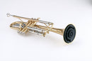 K&M 152/1 Trumpet Stand, Black, Height 206 mm, Rubber-Covered Peg Top, Plastic Peg, Zinc Die-Cast Legs