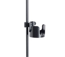 K&M 16018 Drink Holder, Black, Height 80 mm, Steel