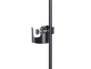 K&M 16018 Drink Holder, Black, Height 80 mm, Steel