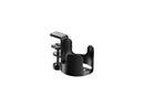 K&M 16019 Drink Holder, Black, Height 80 mm, Steel