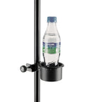 K&M 16024 Can Holder, Black, Plastic, Steel