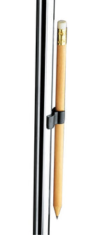 K&M 16092 Pencil Holder, Black, Pack of 10, Plastic