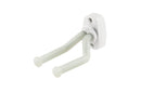 K&M 16280 Guitar Wall Mount, Translucent, 94 x 66 x 138 mm, Plastic, Steel