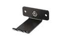 K&M 16311 Headphone Wall Holder, Black, Height 31 mm, For One Standard Headphone and 2 In-Ear Headphones, Screws and Anchors Included, Steel