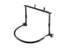 K&M 16415 Harmonica Holder, Black, User-Friendly Locking Screws, Steel