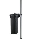 K&M 16450 Drumstick Holder, Black, 250 x 211 x 115 mm, Steel, Nylon