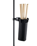 K&M 16450 Drumstick Holder, Black, 250 x 211 x 115 mm, Steel, Nylon