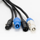 Accu-Cable AC5PPCON25, 25 ft - 5-Pin DMX & PowerCon Link Cables