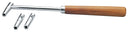 K&M 167 Piano Tuning Lever Set, Nickel, Set Includes 3 Adapters, Steel