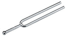 K&M 168 Tuning Fork, Nickel, Length 105 mm, Round Design, Steel