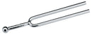 K&M 168/1 Tuning Fork, Nickel, Length 120 mm, Round Design, Steel
