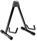 K&M 17541 A-Guitar Stand A Frame, Black, Height 420 mm, Steel