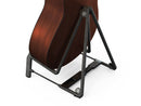 K&M 17580 A-Guitar Stand Heli 2, Blue, Height 330 mm, Also for Headless Guitars, Cellos and French Horns, Easy to Transport and Store, Steel