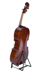 K&M 17580 A-Guitar Stand Heli 2, Black, Height 330 mm, Also for Headless Guitars, Cellos and French Horns, Easy to Transport and Store, Steel