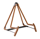 K&M 17580 A-Guitar Stand Heli 2, Cork, Height 330 mm, Also for Headless Guitars, Cellos and French Horns, Easy to Transport and Store, Steel