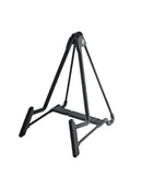 K&M 17581 E-Guitar Stand Heli 2, Black, Height 350 mm, New in 4 Positions Adjustable Support System, Steel