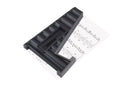 K&M 17590 E-Guitar Stand Wave 20, Black, Height 290 mm, Plastic