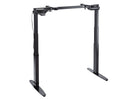 K&M 18800 Table-Style Keyboard Stand Omega-E, Black, Keyboard Table, Electric Motor, Height 597-1,257 mm, Max Load 80 kg, Continuous Height Adjustment, Up to Four Different Heights Can Be Pre-Set