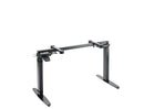 K&M 18800 Table-Style Keyboard Stand Omega-E, Black, Keyboard Table, Electric Motor, Height 597-1,257 mm, Max Load 80 kg, Continuous Height Adjustment, Up to Four Different Heights Can Be Pre-Set