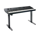K&M 18800 Table-Style Keyboard Stand Omega-E, Black, Keyboard Table, Electric Motor, Height 597-1,257 mm, Max Load 80 kg, Continuous Height Adjustment, Up to Four Different Heights Can Be Pre-Set