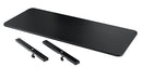 K&M 18803 Tabletop for Omega, Black, 1,100 x 450 x 155 mm, Max Load 30 kg, MDF