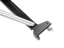 K&M 18806 Trolley for Keyboard Stands, Black, Height 74 mm, Max Load 80 kg, Locking Castors, Steel