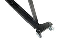 K&M 18806 Trolley for Keyboard Stands, Black, Height 74 mm, Max Load 80 kg, Locking Castors, Steel