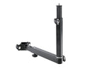 K&M 18807 Universal Holder, Black, Height 268-418 mm, Infinitely Variable in Height, Direction and Distance, Steel