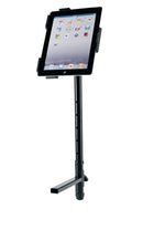 K&M 18817 Universal Holder, Black, Height 470 mm, Max Load 8 kg, Steel