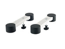 K&M 18827 Stage Piano Support for Omega, Pure White, Steel