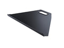 K&M 18876 Controller Keyboard Tray, Black, 640 x 326 x 25 mm, With Integrated Handle, Aluminum