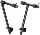 K&M 18941 Stacker, Black, Height 290 mm, Max Load 20 kg, Adjustable in Height, Depth and Tilt, Steel
