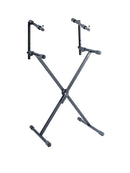 K&M 18941 Stacker, Black, Height 290 mm, Max Load 20 kg, Adjustable in Height, Depth and Tilt, Steel
