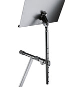 K&M 18944 Universal Holder, Black, Height 470 mm, Attaches to Keyboard Stand 18826, 18930, 18990 or 18997, Steel