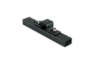 K&M 18954 Adapter, Black, 200 x 30 x 20 mm, Only Necessary, When Stacker 18952 Is Installed, Steel