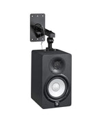 K&M 19440 Speaker Wall/ Ceiling Mount, Black, Max Load 6 kg, Steel Safety Cable Included, Steel