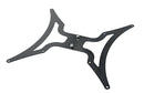 K&M 19618 Adapter Plate VESA MIS-F 400x400, Black, VESA MIS-F 400 x 400 mm and VESA MIS-F 200 x 200 mm, Steel