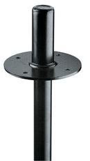 K&M 19665 Flange Adapter, Black, Steel
