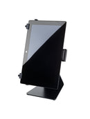 K&M 19792 Tablet PC Table Stand, Black, Height 128-232 mm, Max Load kg, Freely Rotates 90°, Plastic, Steel