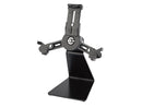 K&M 19797 Tablet PC Table Stand, Black, Height 102-189 mm, Max Load kg, Freely Rotates 90°, Plastic, Steel