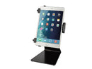 K&M 19797 Tablet PC Table Stand, Black, Height 102-189 mm, Max Load kg, Freely Rotates 90°, Plastic, Steel