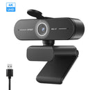 EMEET SmartCam C60E 4K, Ultra HD Webcam at 4K 30fps or 1080p 60fps with Fast Autofocus, 73 Degree Field of View, 2 AI Noise-Cancelling Mics and Privacy Cover, Works with Windows, macOS, Android TV and Linux