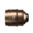 DZOFILM Arles Lustre 25mm(PL_1pcs_Imperial), Vista Vision Full-Frame Vintage-Glow Prime, PL Mount with Optional EF and LPL Kits, 16-Blade Iris, Amber Halation Coating