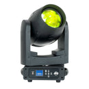 ADJ Focus Beam LED, Compact Moving Head Beam Fixture, High Powered 80 Watt LED Engine, 2.5 Degree Beam Angle, Motorized Focus, 8 Facet Circular Prism, 6 Facet Linear Prisim, Frost Filter, DMX RDM