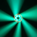 Eliminator Stryker Max, 240 Watt LED Moving Head Wash, 6 x 40 Watt RGBW LEDs, LED FX Ring